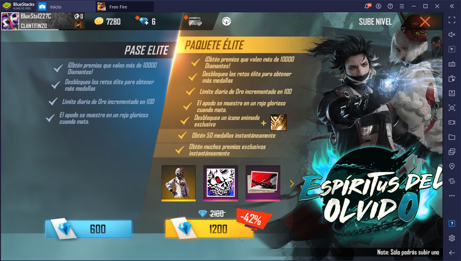 El Pase Élite ‘Espíritus del Olvido’ de Garena Free Fire Trae Varios Disfraces y Recompensas Nuevas