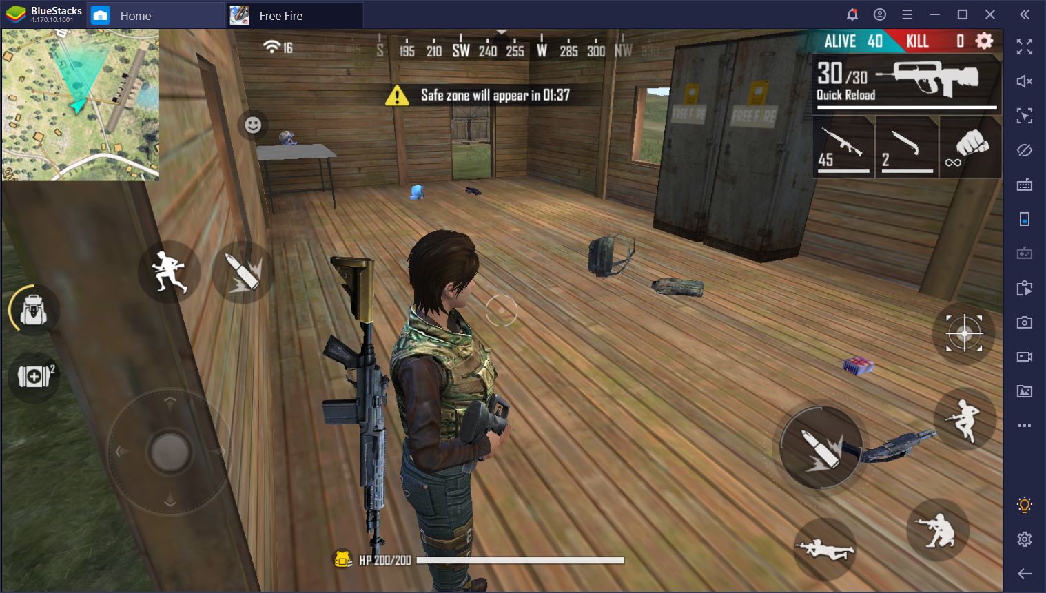 Uninterrupted Booyahs In Garena Free Fire With Smart Controls Only On Bluestacks