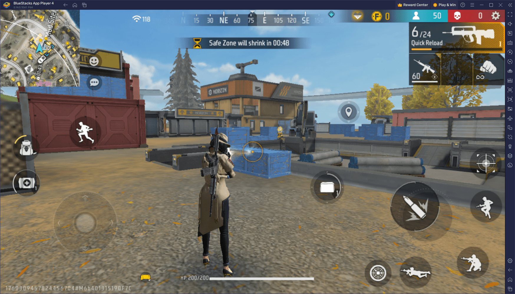 Mastering NeXTerra - The Ultimate Free Fire Map Guide on BlueStacks