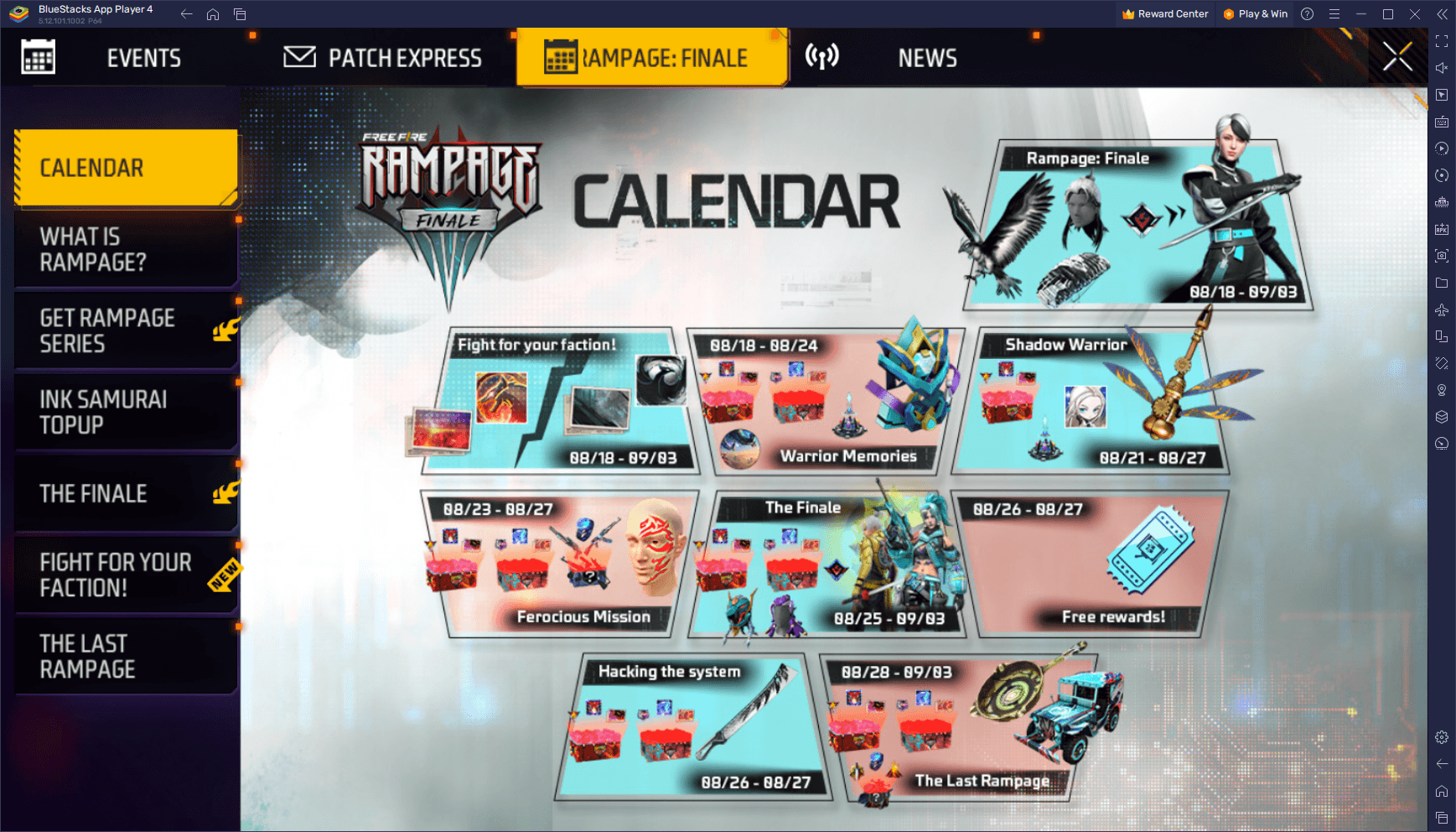 Rampage: Finale in Free Fire - Unleash Chaos and Claim Exclusive Rewards!