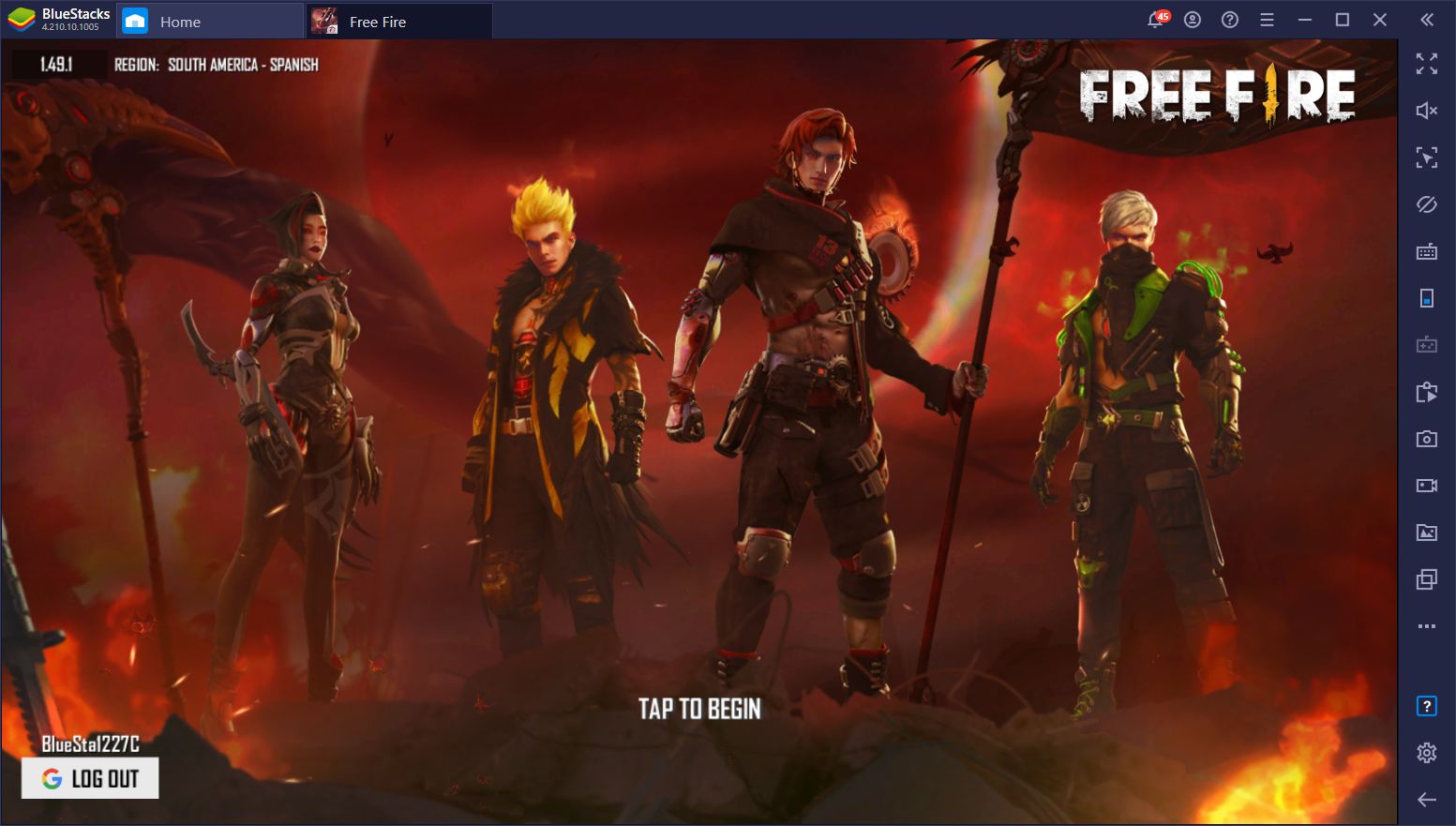 How to play Garena Free Fire – Rampage on PC with BlueStacks 