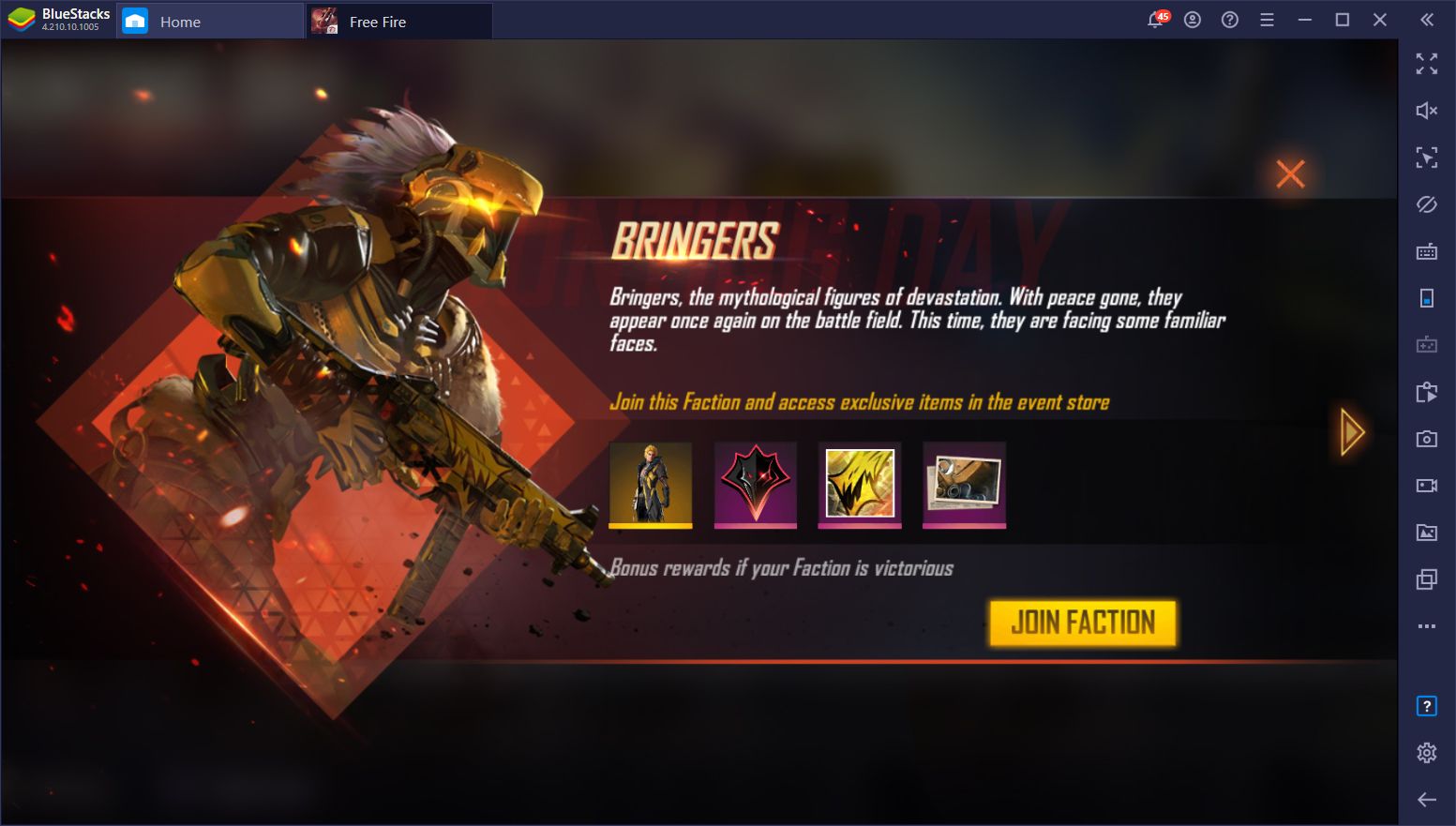 How to play Garena Free Fire – Rampage on PC with BlueStacks 