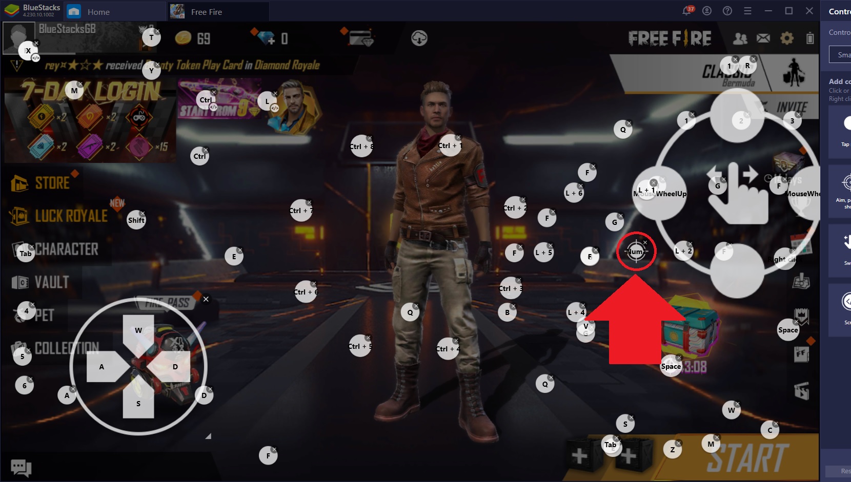 Using Keyboard Control to Play Free Fire on PC with NoxPlayer – NoxPlayer