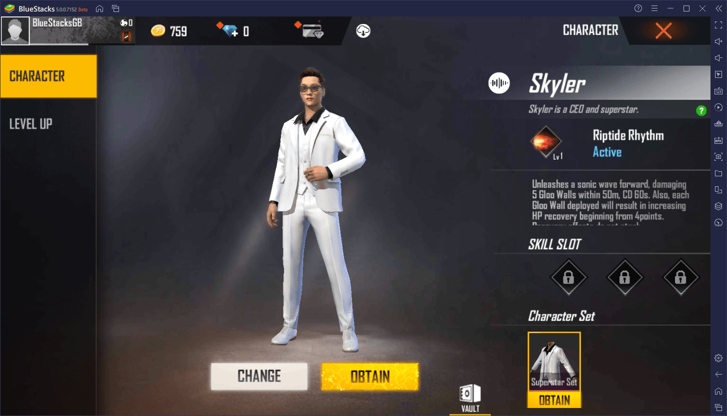 Garena Free Fire - Overview of New Characters ‘Skyler’ and ‘Shirou’