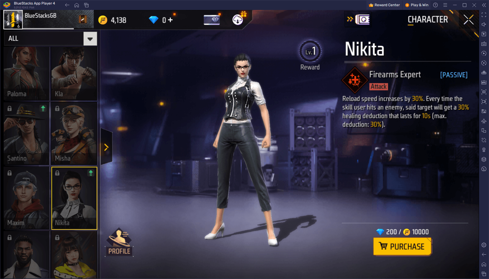 Garena Free Fire - Complete Character Guide