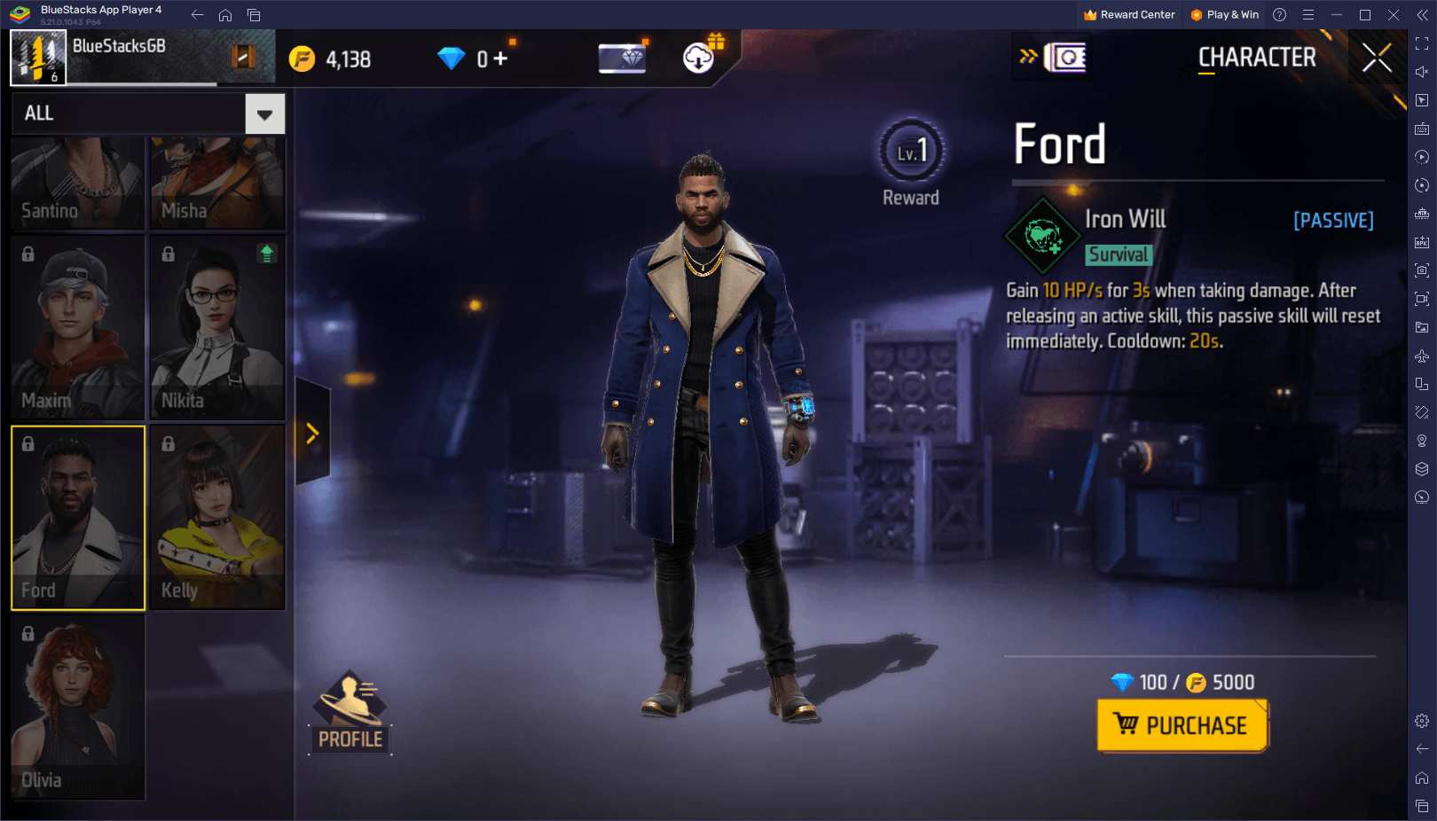 Garena Free Fire - Complete Character Guide