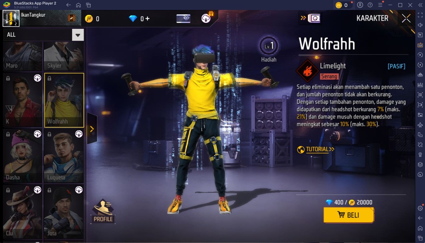 Tingkatkan Rank Free Fire 2025: Karakter Wajib Pilihan Para Pro Player!