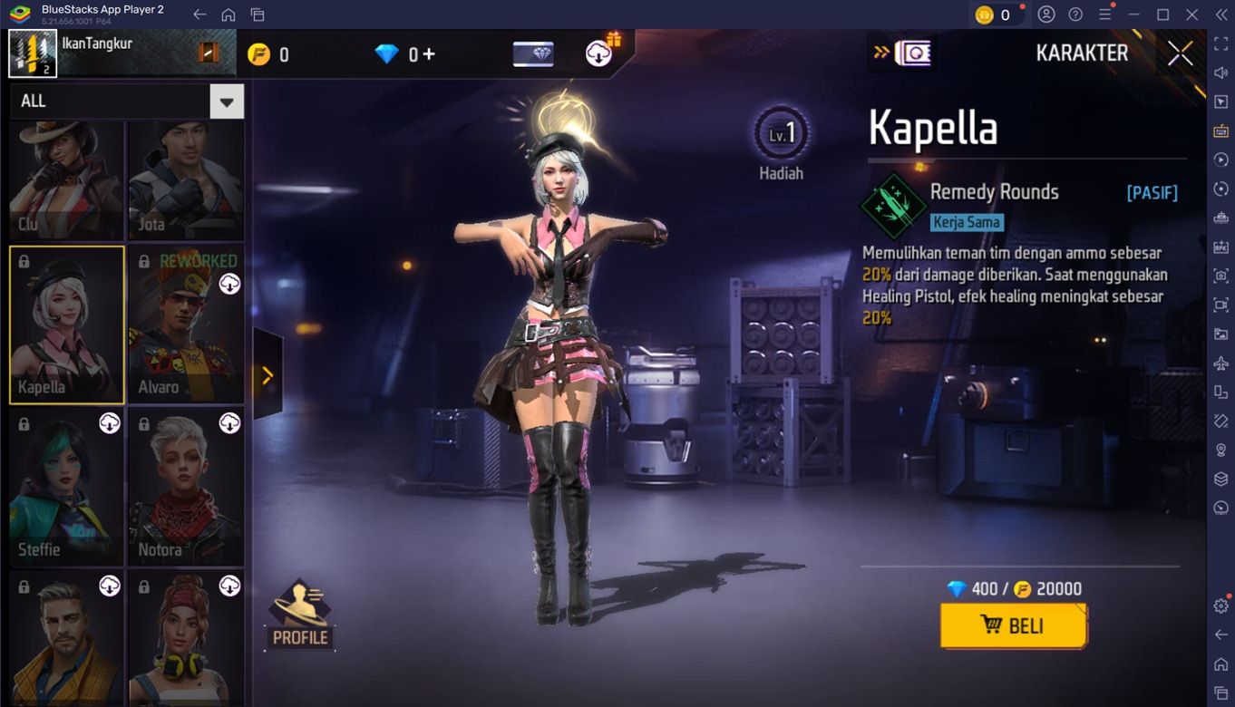 Tingkatkan Rank Free Fire 2025: Karakter Wajib Pilihan Para Pro Player!