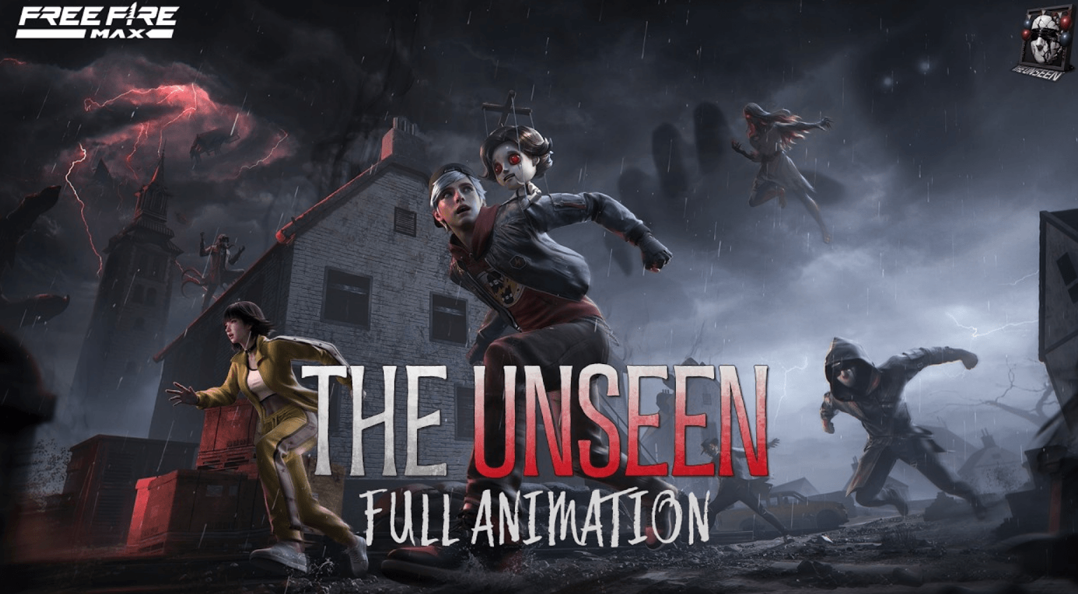 Free Fire MAX The Unseen Event Guide All Free Rewards and How to Get the Cloaked Terror Bundle
