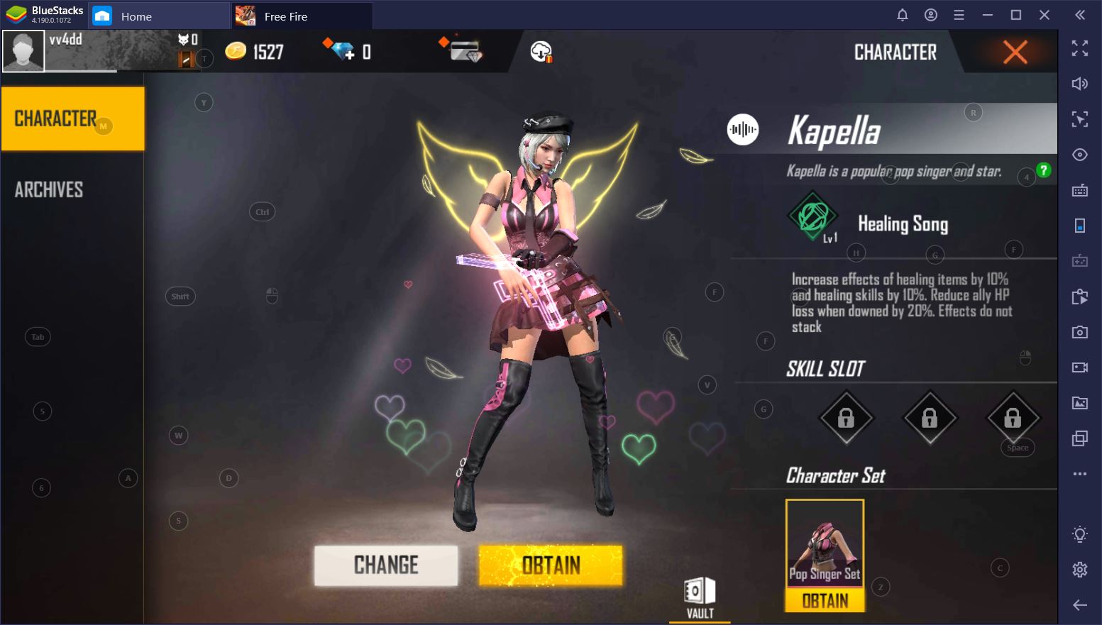 Free Fire On Pc Everything You Need To Know About The 2020 Kapella Patch Bluestacks