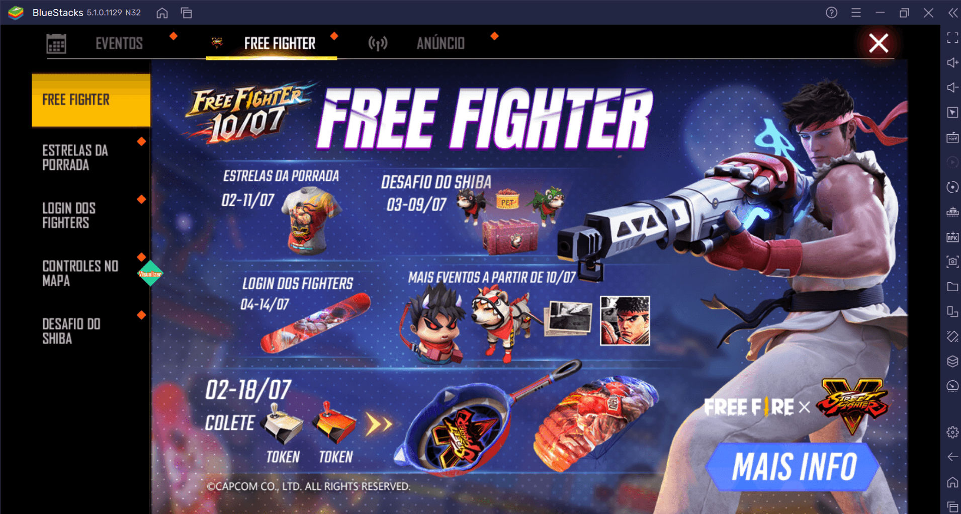 Free Fire: Participe da Luta Final de Free Fighter, parceria entre Garena e Campcon que termina neste fim de semana