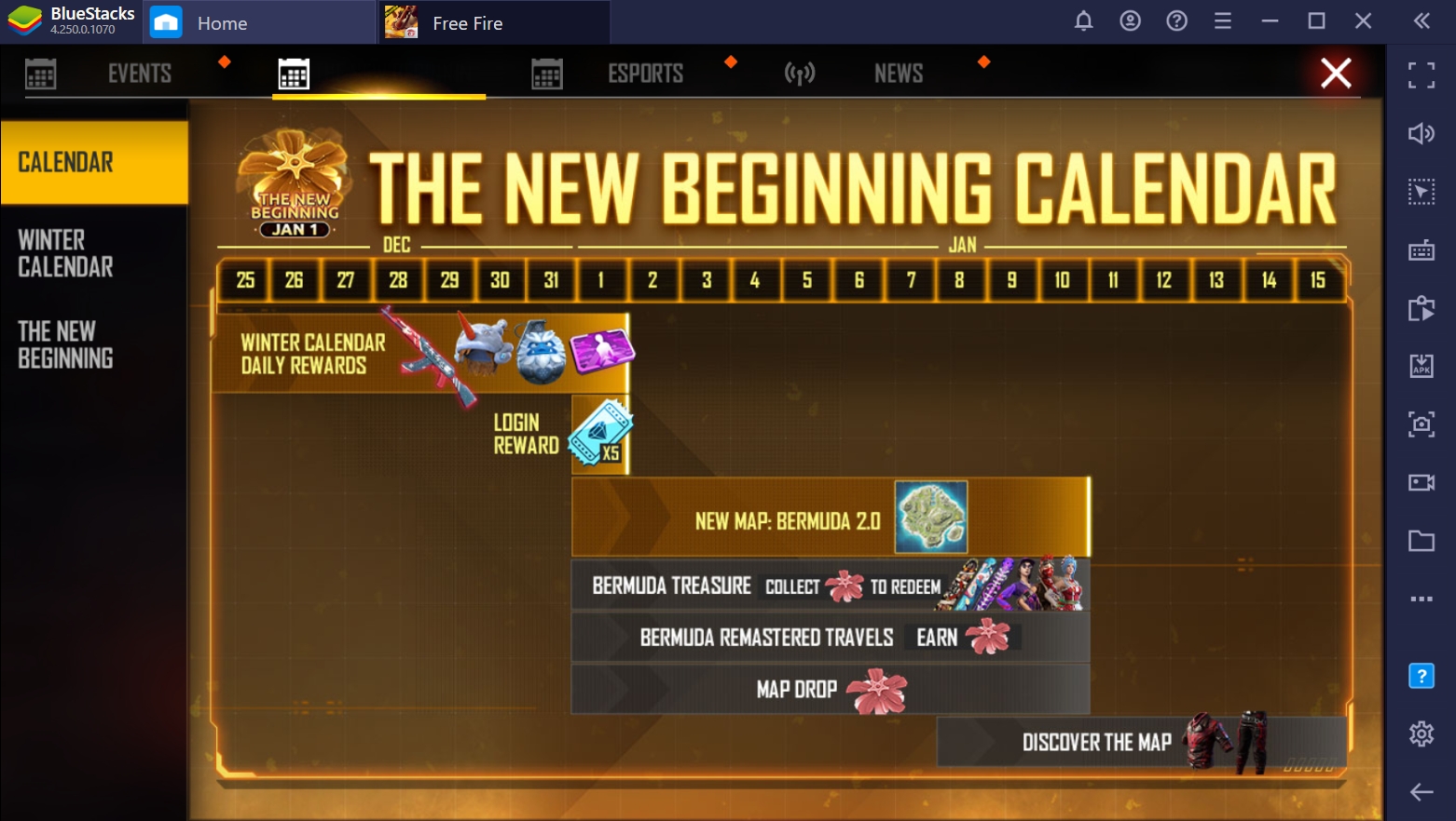 Free Fire - All You Need to Know About ‘The New Beginning’ Event
