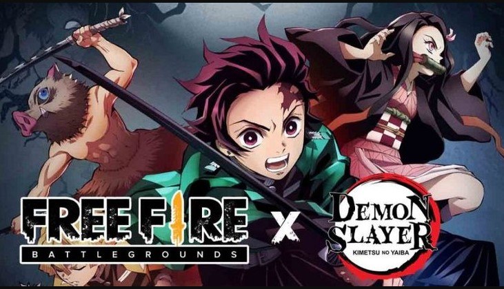 Free Fire ganha parceria com Kimetsu no Yaiba