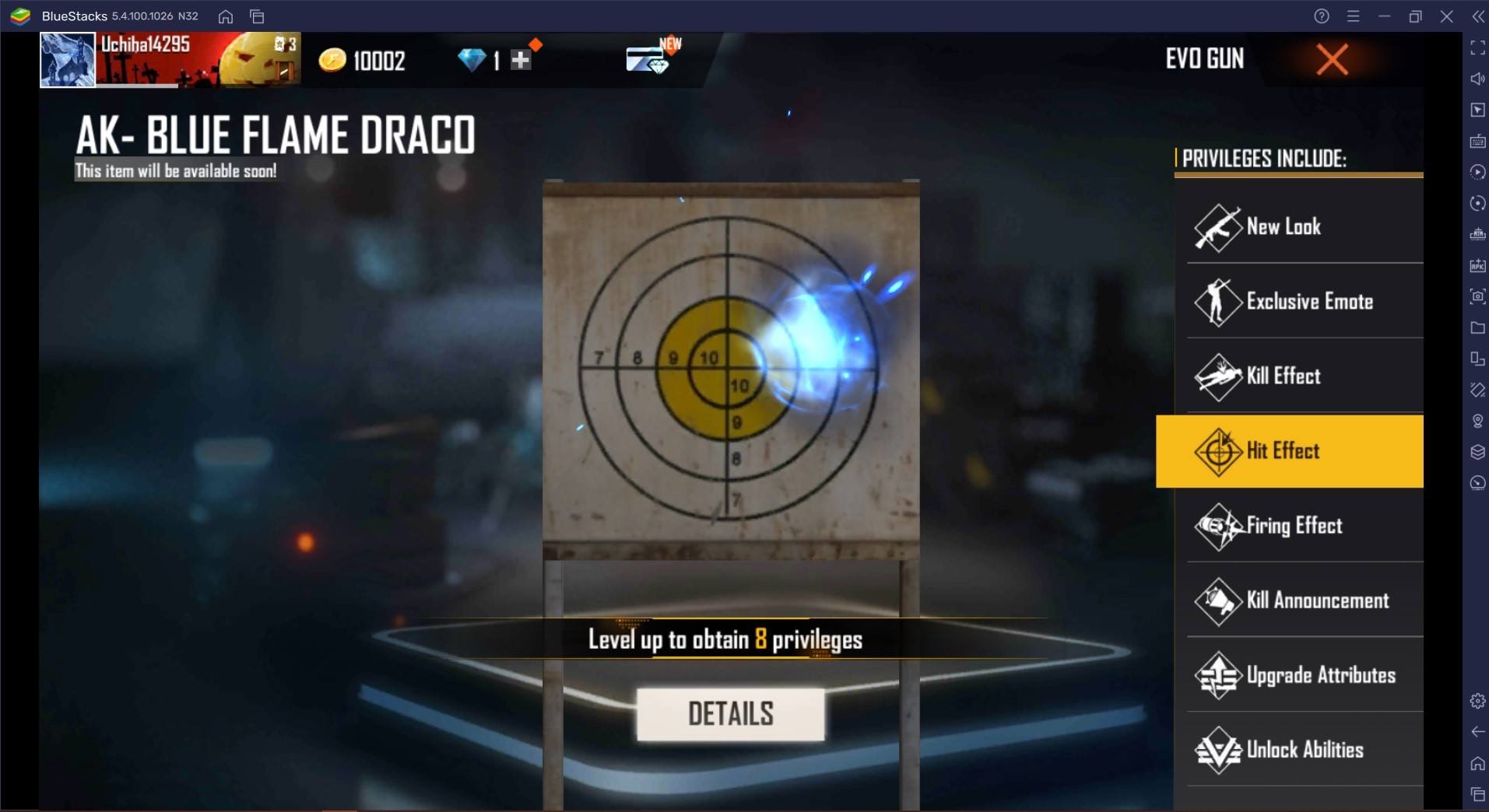 Free Fire Gun Skin Guide: Blue Draco Burns the Pumpkin Flames