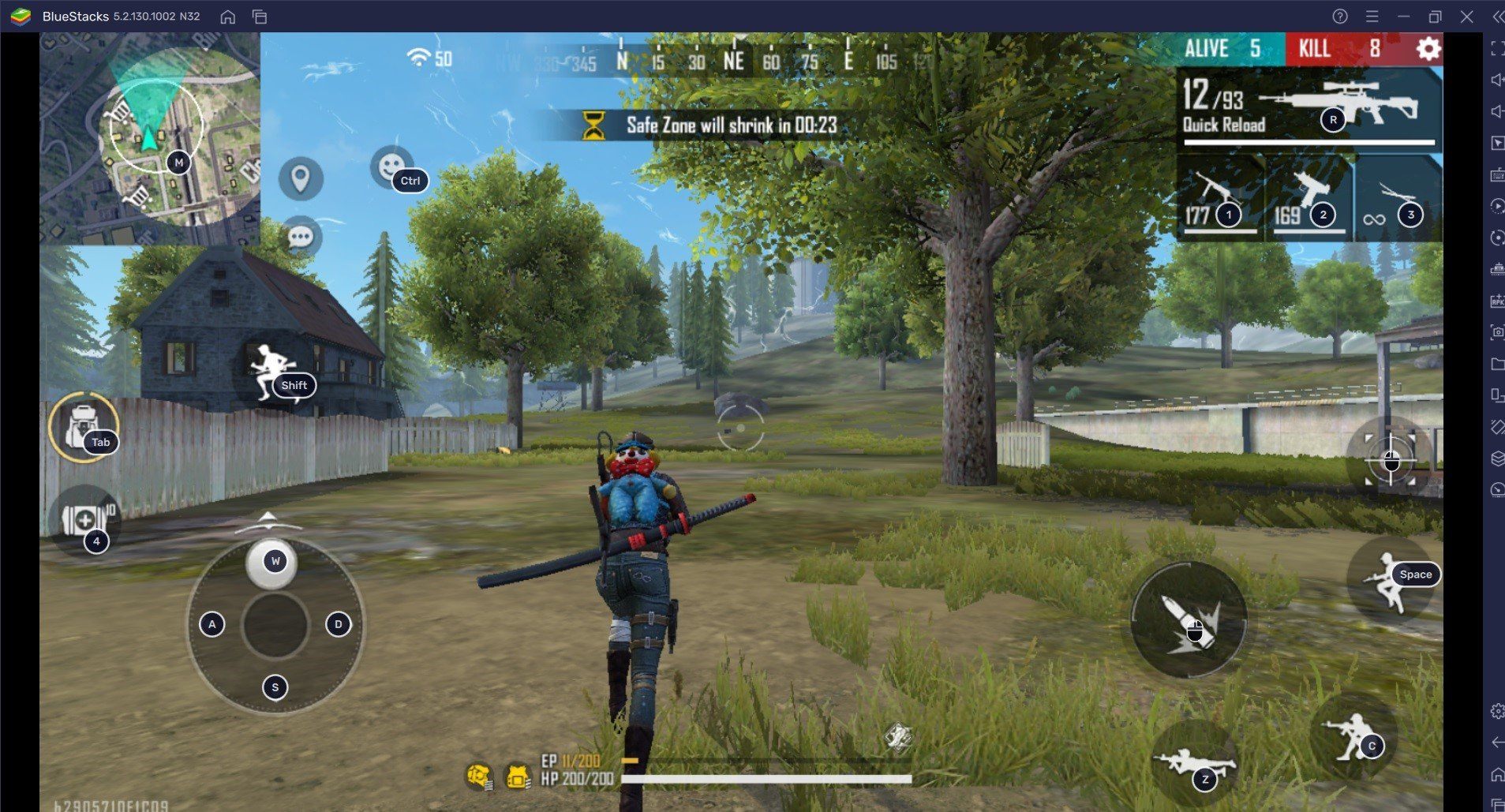 Гайд по оружию Free Fire. Лучшие комбинации оружия под разные цели и уровни игроков