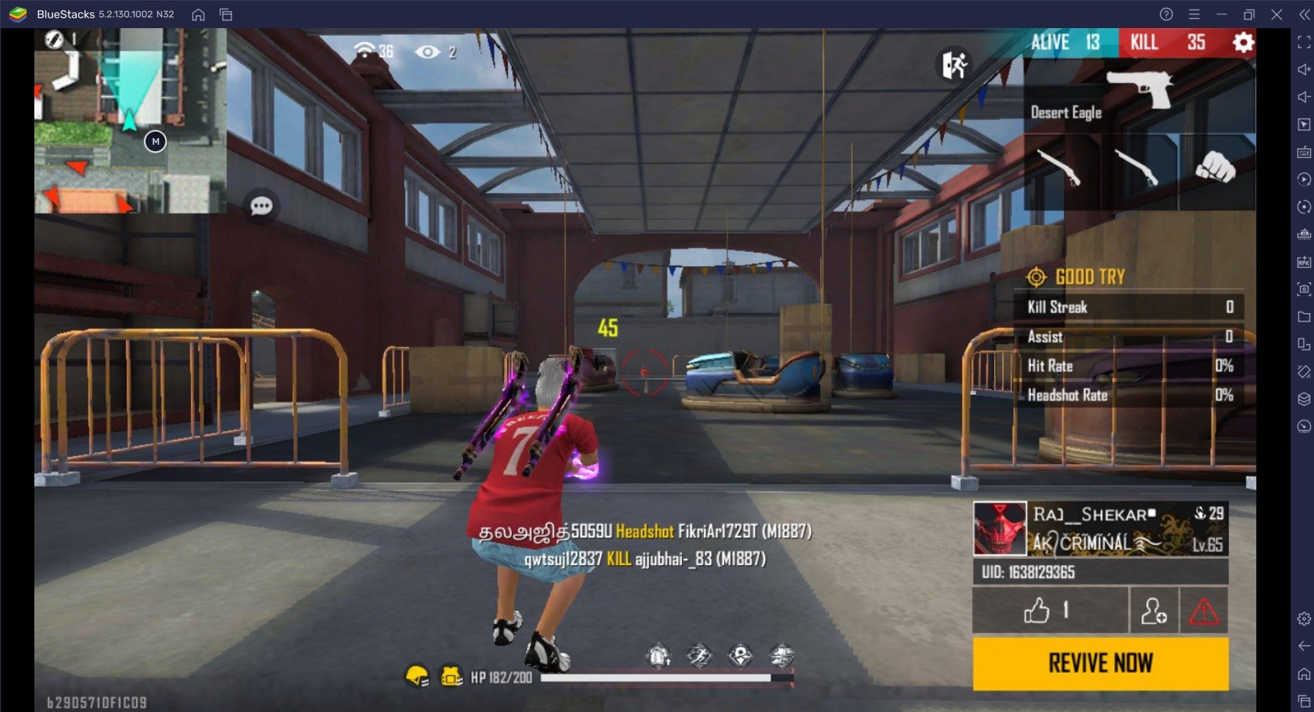 Free Fire Character Skills for Clash Squads Explained with Guns | BlueStacks