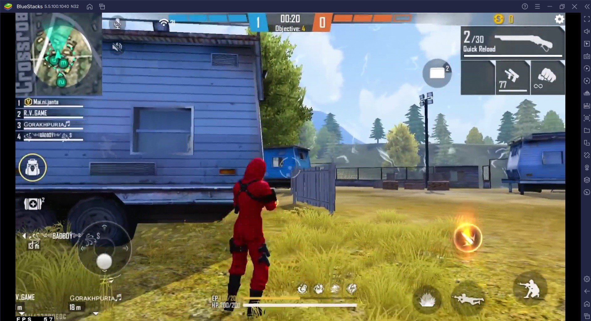 Free Fire Gun Guide for Close Range Fights - SMG and Shotguns Only