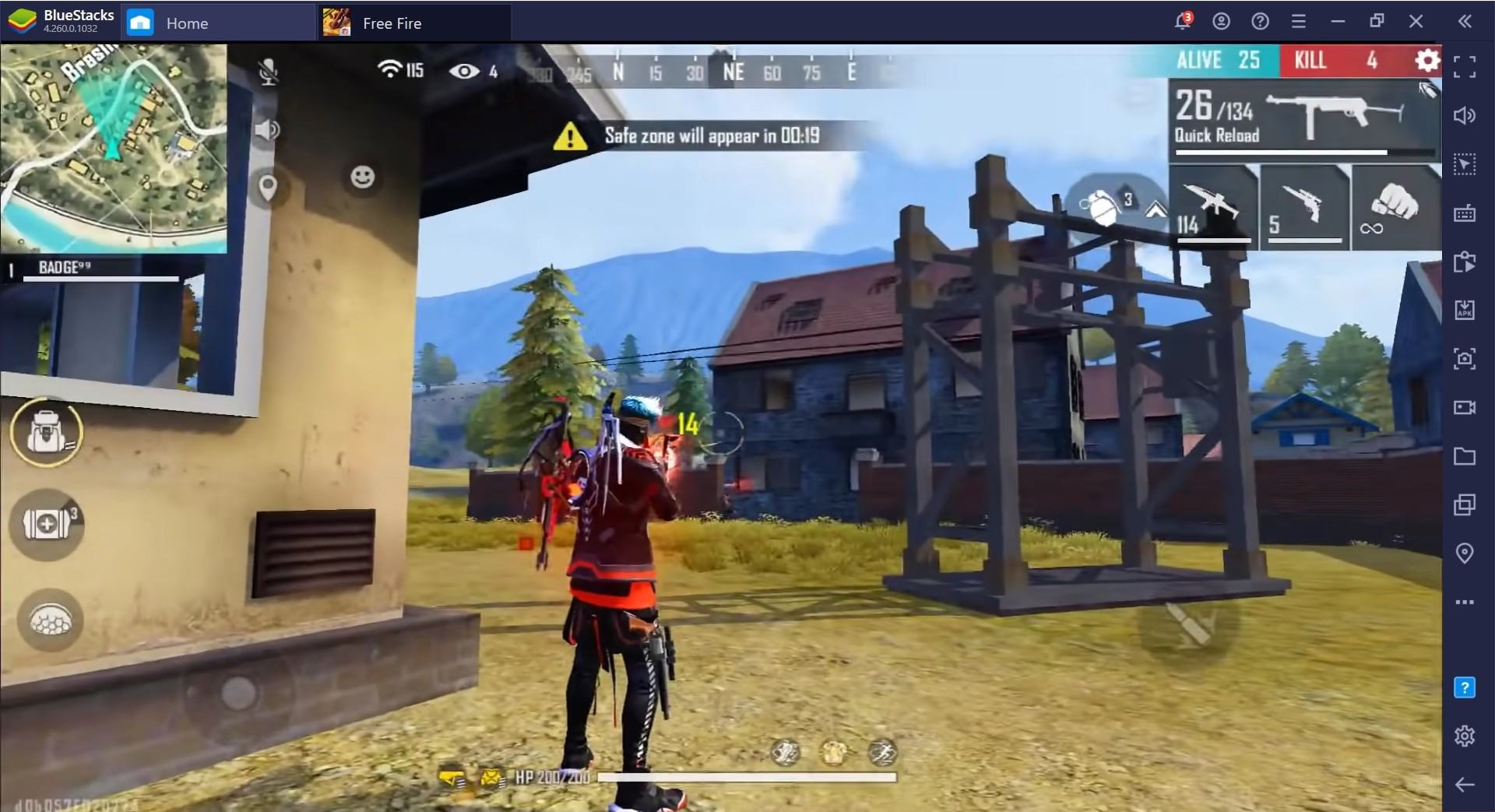 Free Fire Battle Royale Game Guide, Crouch Spray Vs Standing Spray