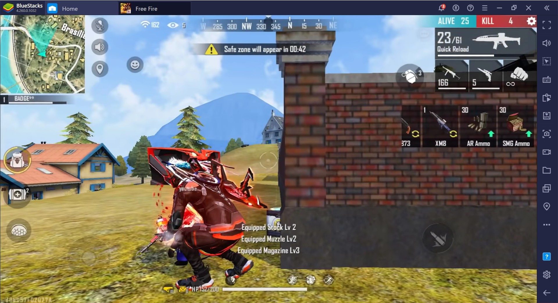 Free Fire Battle Royale Game Guide, Crouch Spray Vs Standing Spray