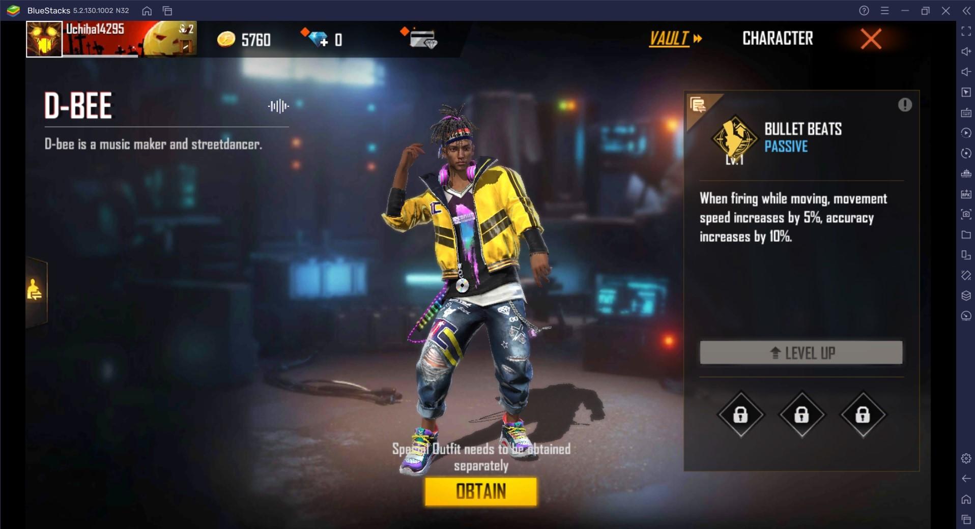 Free Fire Skill Guide: Maro, Skylar, D-Bee, Xayne, Dimitri, Thiva