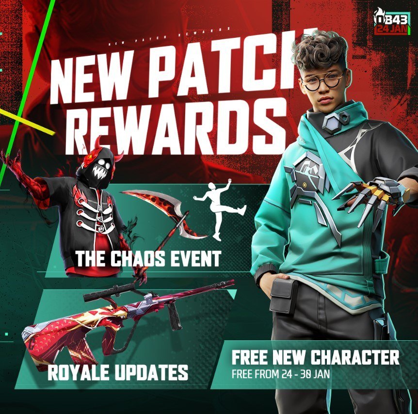 Free Fire: The Chaos Ryden Guide - Fähigkeiten und Kombos erklärt