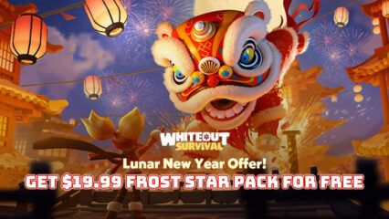 Get Your $19.99 Frost Star Pack in Whiteout Survival for Free this Lunar New year