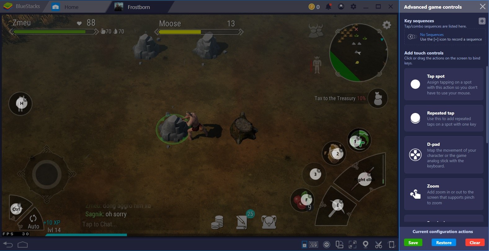 How to Install and Play Frostborn on BlueStacks
