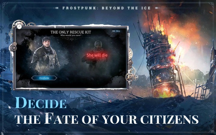 Chơi game chiến thuật vùng băng giá Frostpunk: Beyond the Ice trên PC cùng BlueStacks