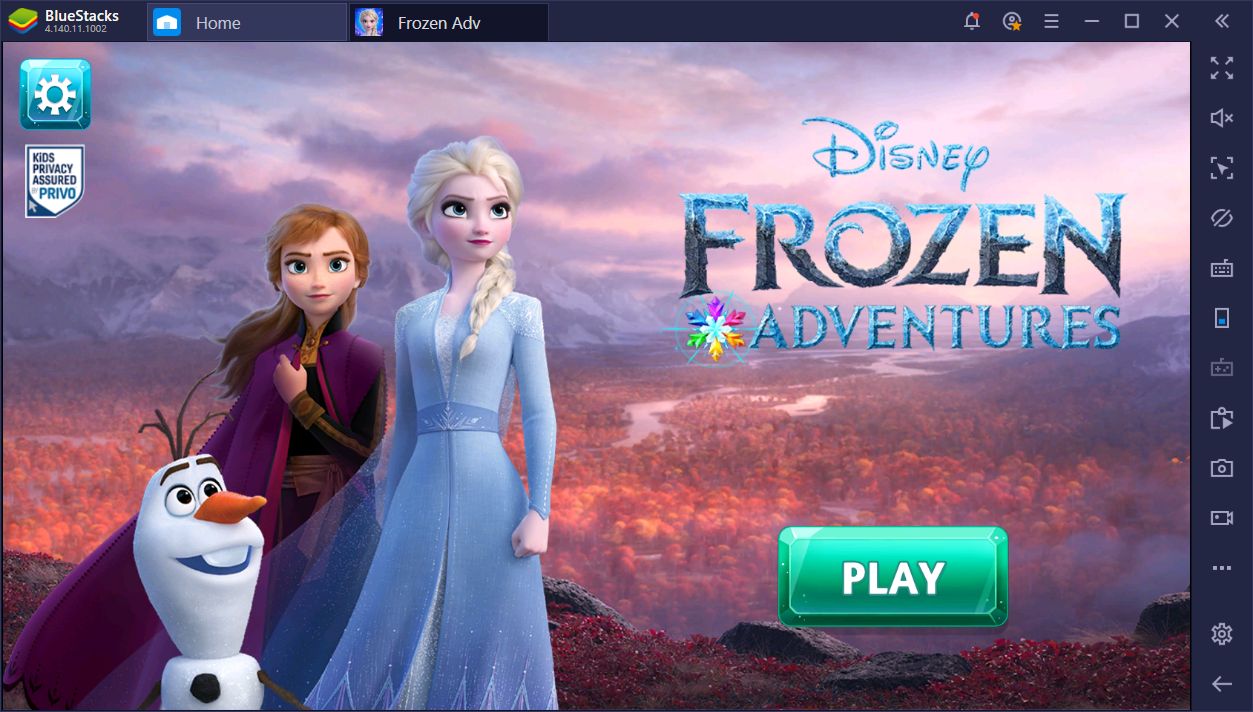 frozen games for 3 year olds