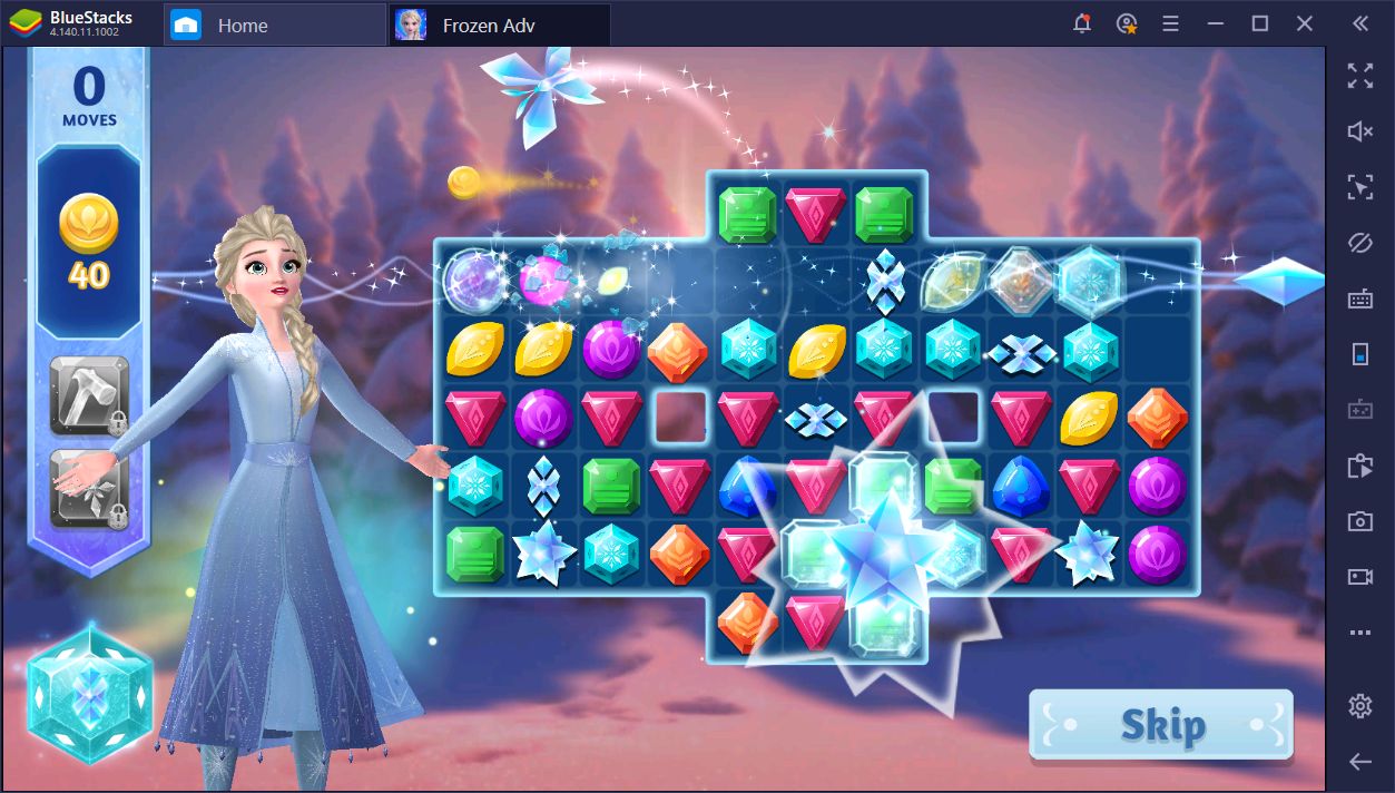 Disney Frozen Adventures on PC—A New Match 3 Game: Fun on PC With BlueStacks