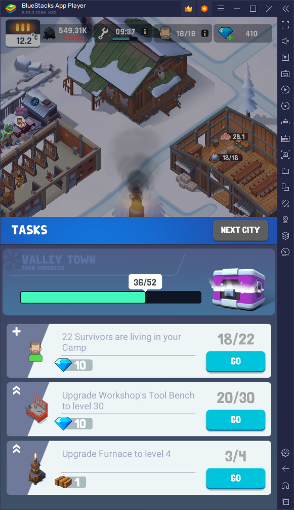 Frozen City Tips, Tricks, and Strategies for Progressing and Completing