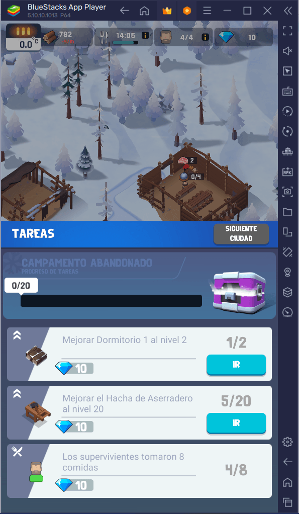 Consejos, trucos y estrategias de Frozen City para progresar y completar etapas