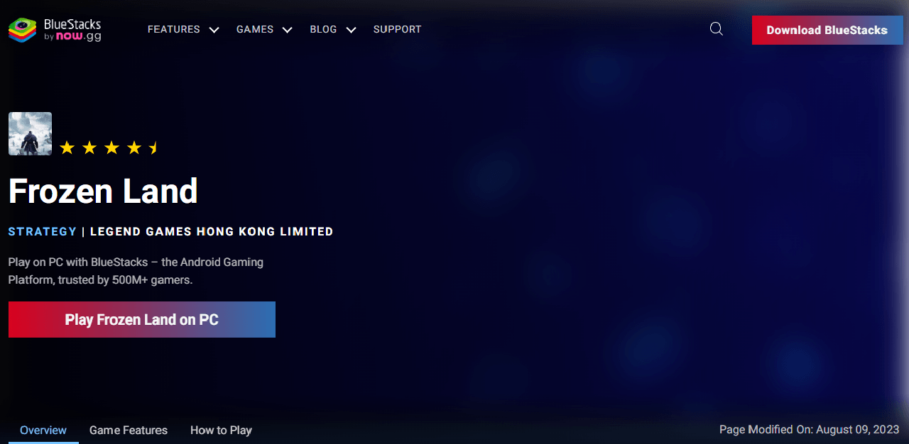 How to Play Frozen Land on PC with BlueStacks