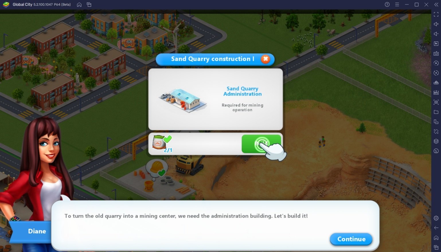 Le Guide du Débutant de BlueStacks pour Global City: Build and Harvest