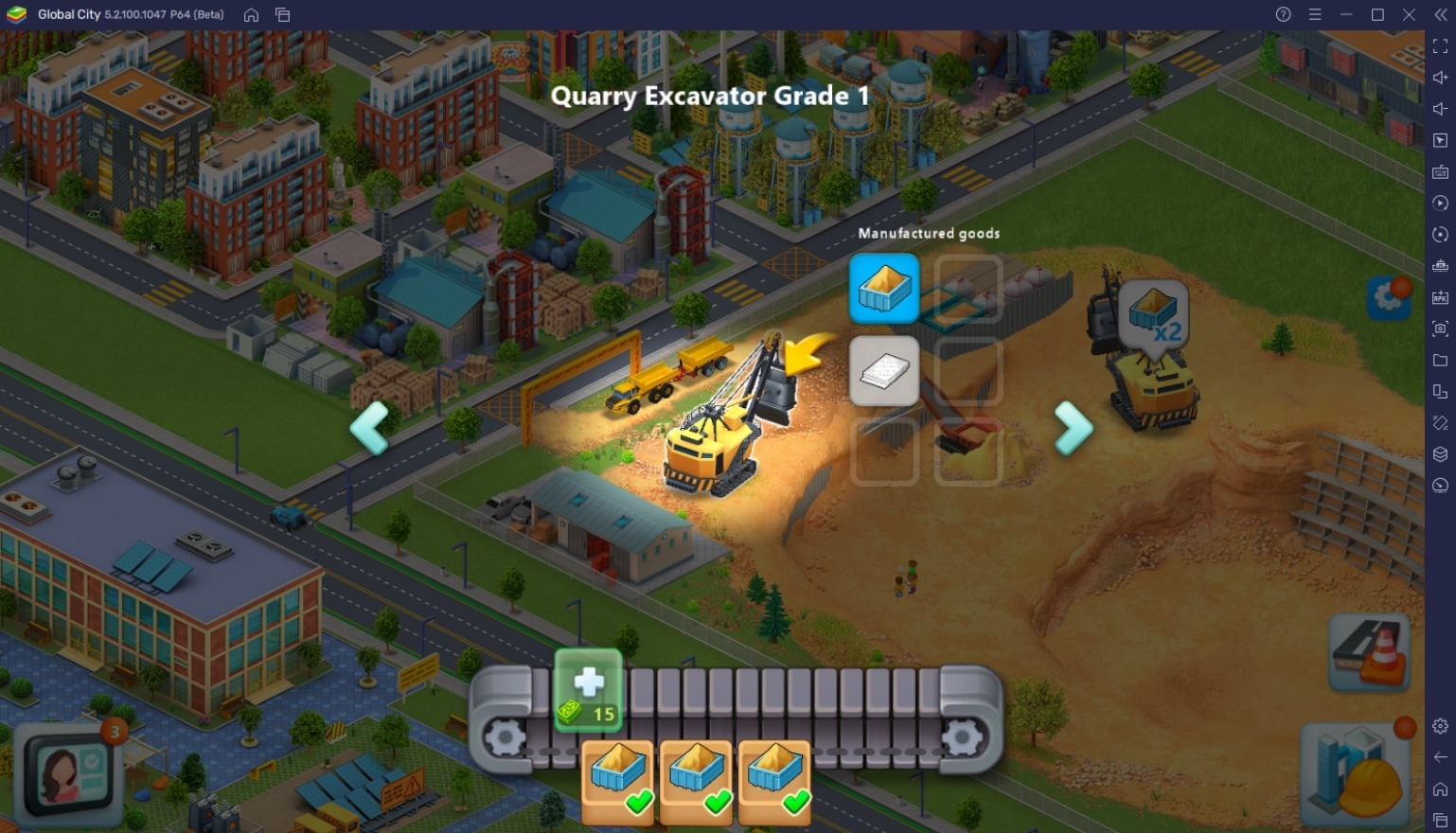 Le Guide du Débutant de BlueStacks pour Global City: Build and Harvest