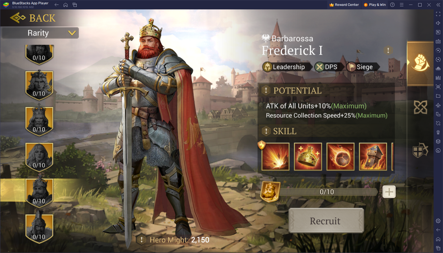 Game of Empires: Warring Realms Tierliste - Die besten und schlechtesten Helden im Spiel