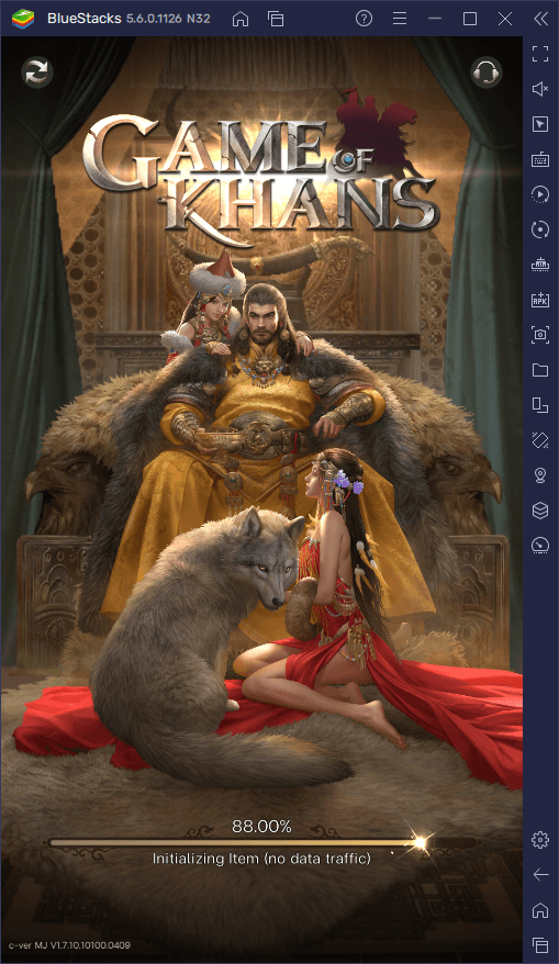 Comment Jouer à Game of Khans sur PC avec BlueStacks