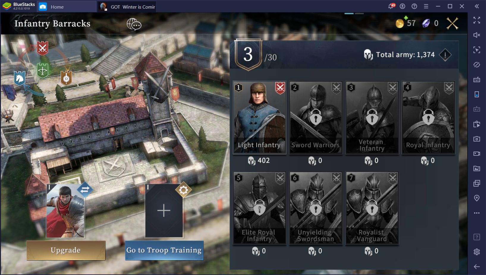 GOT: Winter is Coming M - Mengintip Game Strategi yang Segera Tiba