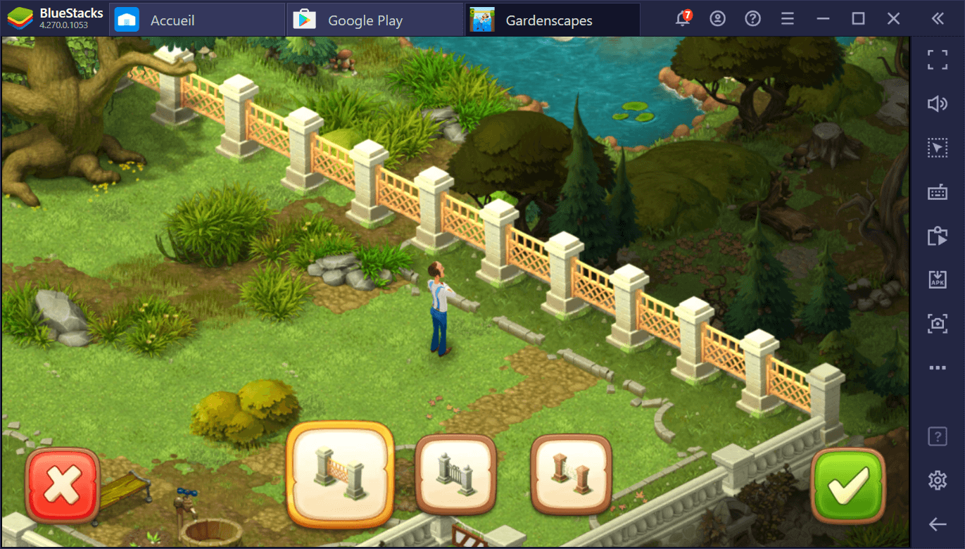 Comment jouer à Gardenscapes sur PC avec BlueStacks