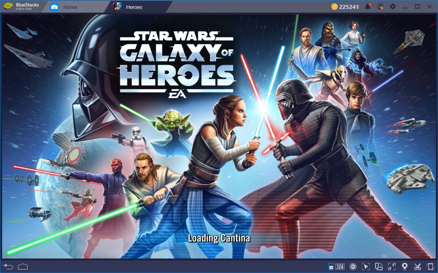 Star wars galaxy of heroes как играть на компьютере