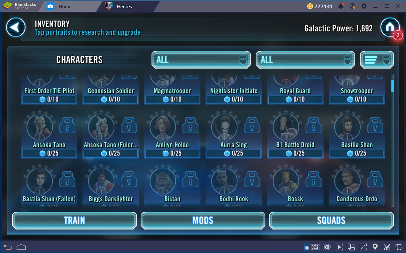 The Best Squadrons in Star Wars: Galaxy of Heroes