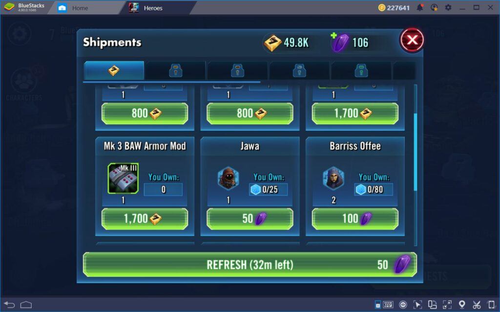 How to Level Up Fast in Star Wars: Galaxy of Heroes | BlueStacks