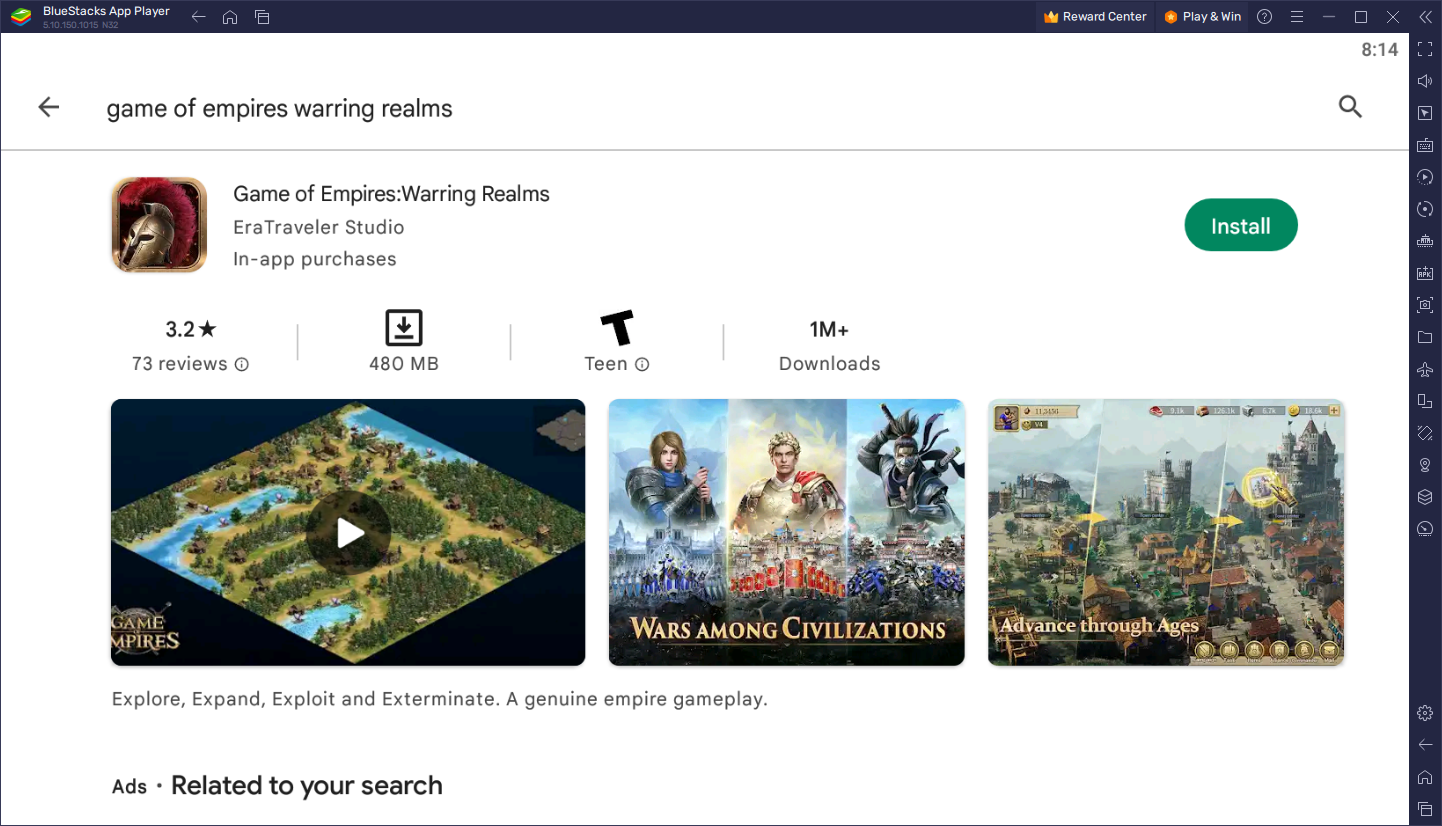 How to Play Game of Empires: Warring Realms on PC With BlueStacks