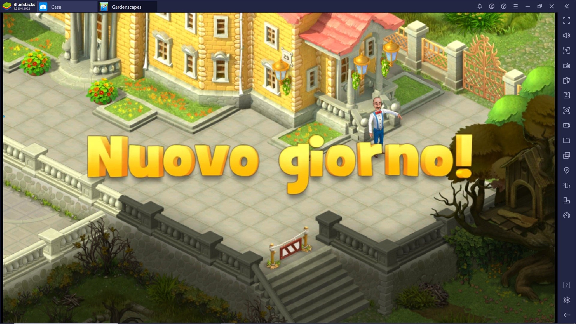 Muovere i primi passi in Gardenscapes