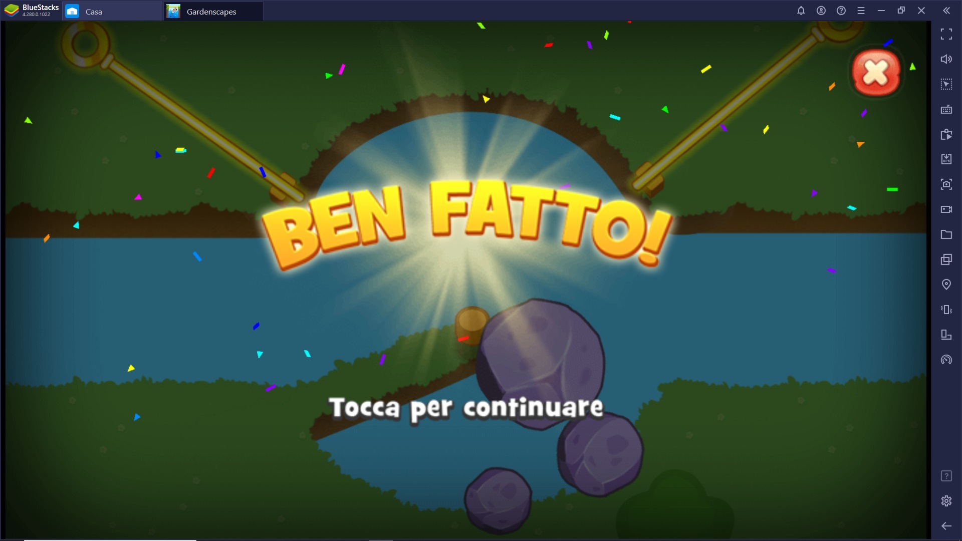 Gioca Gardenscapes su PC e Mac con BlueStacks