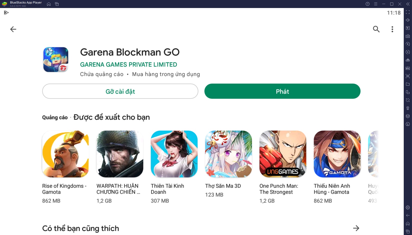 Trải nghiệm game thế giới mở Garena Blockman GO trên PC với BlueStacks
