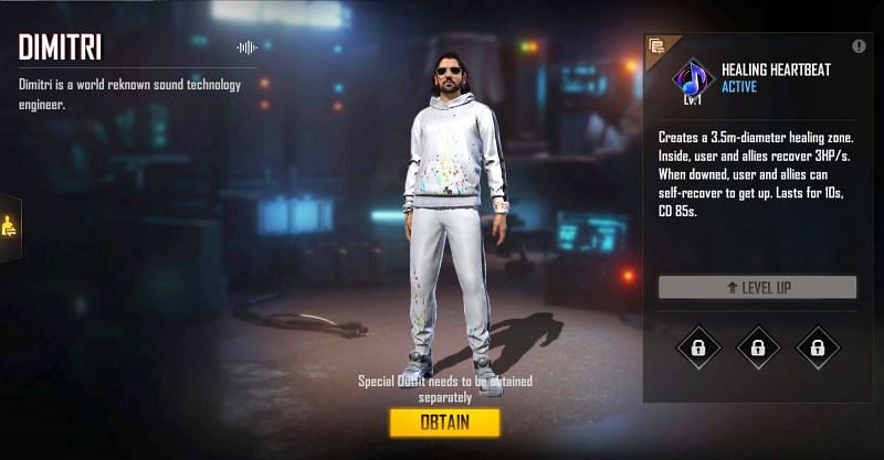 Garena Free Fire: How To Claim the New Character DJ Dimitri For Free