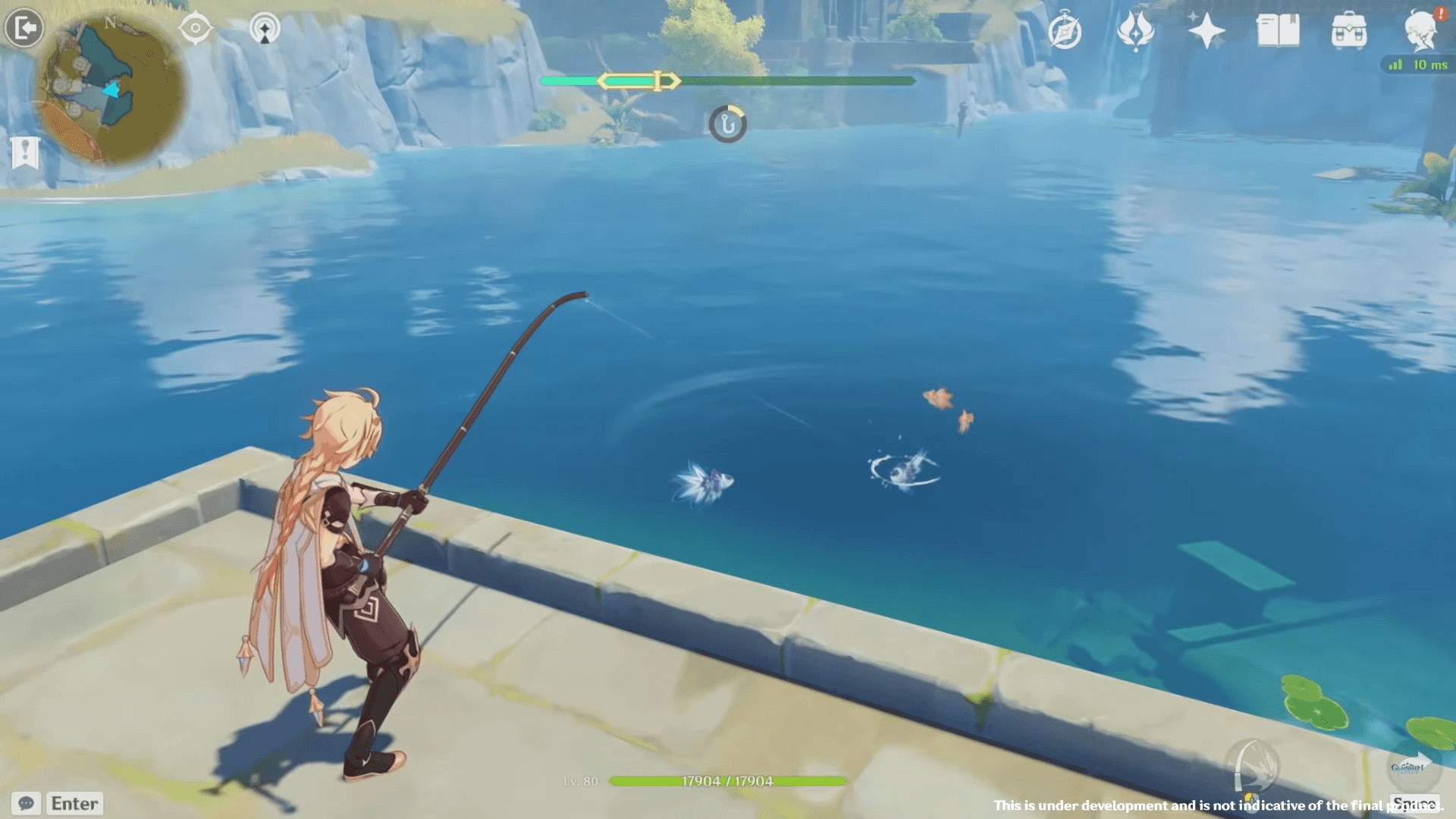 Atualização 2.1 de Genshin Impact implementa sistema de pesca, novos personagens, armas e bosses