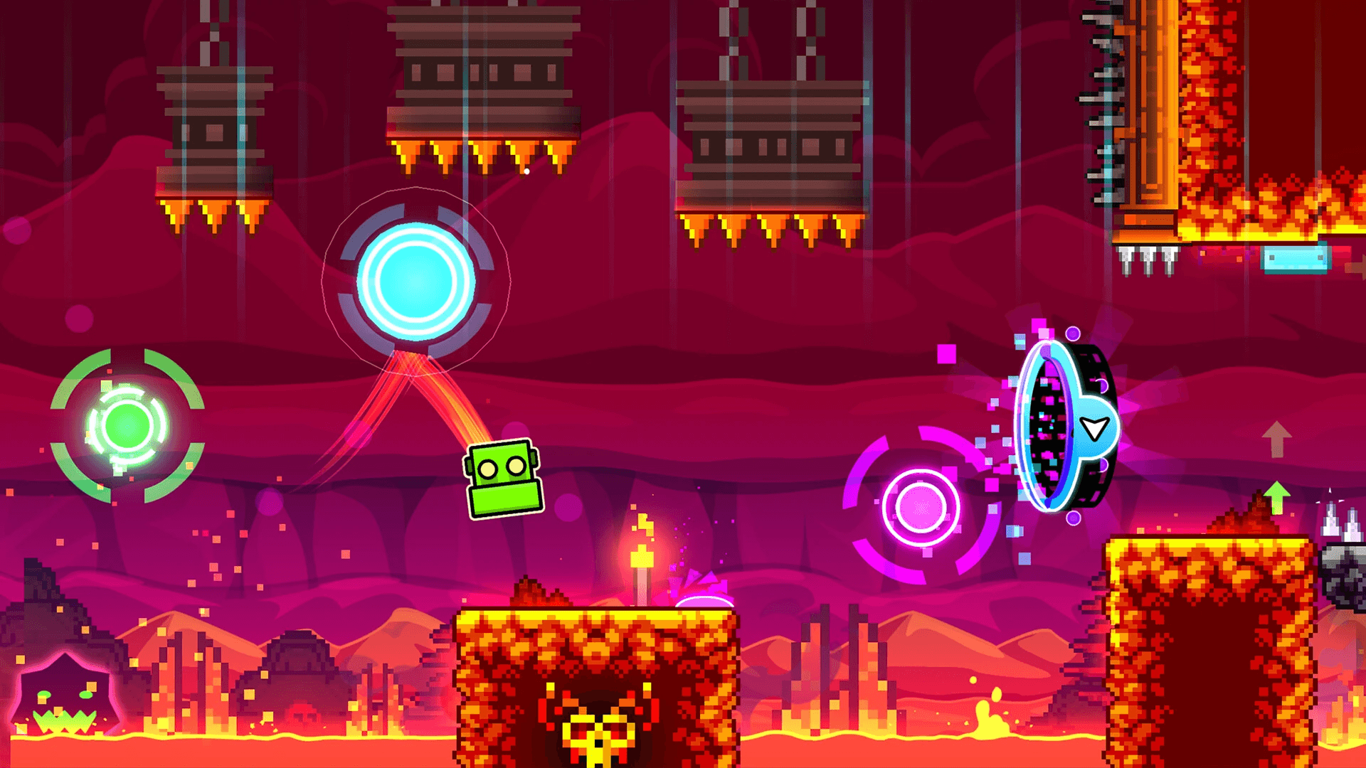 Experience Geometry Dash Lite 2 2 s Thrilling Dash Level And Swing 