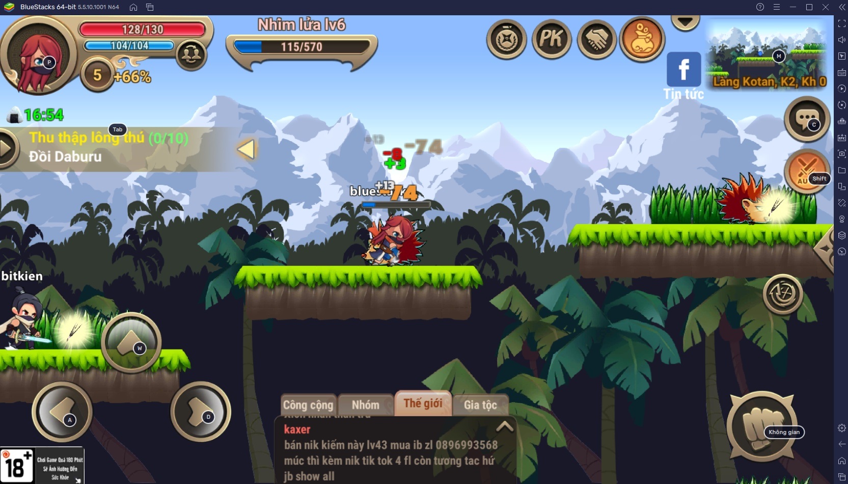 Trải nghiệm game ninja Gia Tộc Huyền Thoại trên PC với BlueStacks